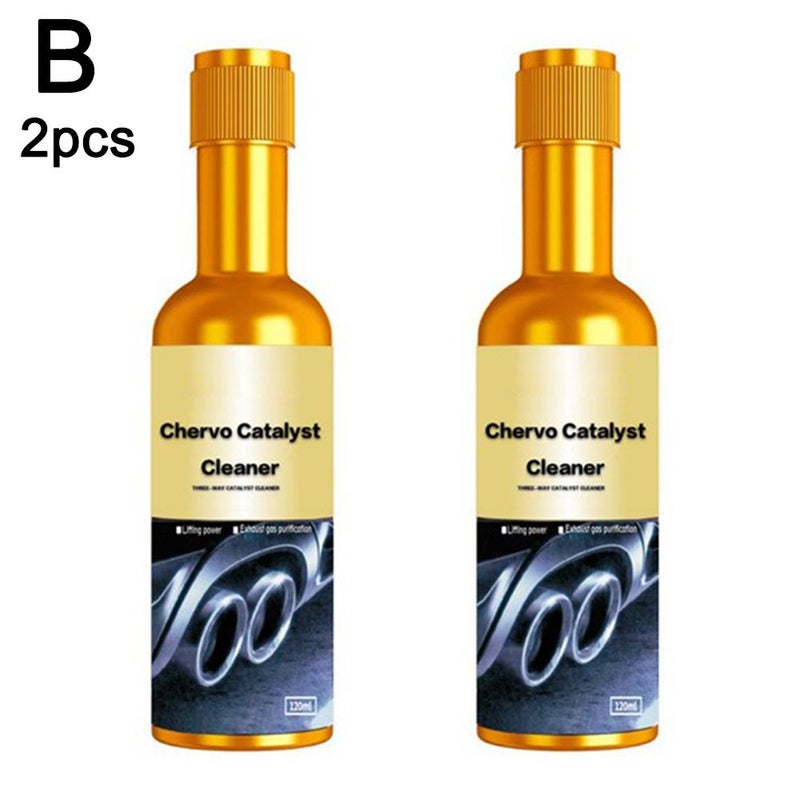 Three-way catalytic converter cleaner, carbon deposit remover, exhaust gas purifier, fuel additive, fuel enhancer.